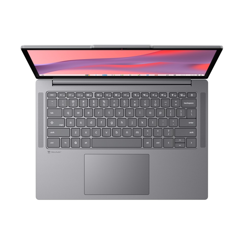 Lenovo | Notebook Chromebook | Display 14.0'' WUXGA (1920x1200) | Processore MTK M 540 | Memoria RAM 4GB | Memoria SSD 64GB_ | Scheda grafica Integrata | Sistema Operativo CHROME OS | LUNA_GREY | Caricatore NON incluso