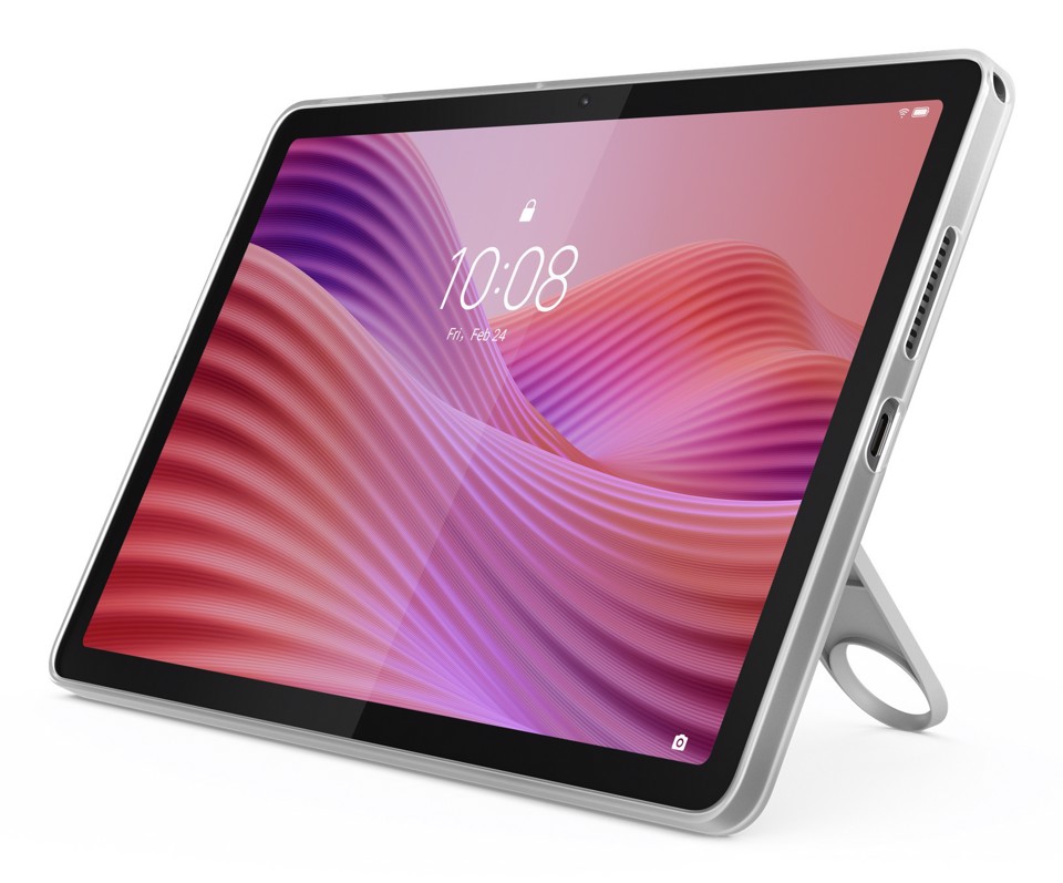 Lenovo Tab Display 10.1" WUXGA (1920x1200) TFT 400nits 60Hz - CPU MediaTek Helio G85 - RAM 4GB - Memoria 128GB eMMC - Grafica ARM Mali G52 MC2 - Connettività WiFi Slot MicroSD - Android 14