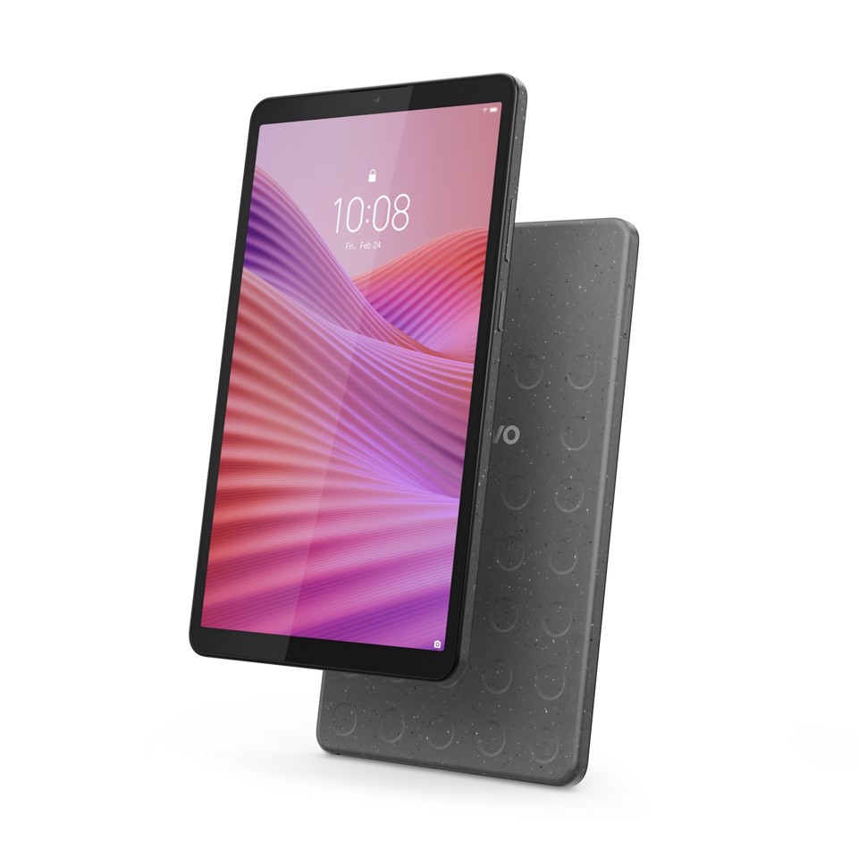 Lenovo Tab One - Display 8.7" HD (1340x800) IPS 480nits 60Hz - CPU MediaTek Helio G85 - RAM 4GB - Memoria 64GB eMMC - Grafica ARM Mali G52 MC2 - Connettività WiFi Slot MicroSD - Android 14 - Clear Case Inclusi