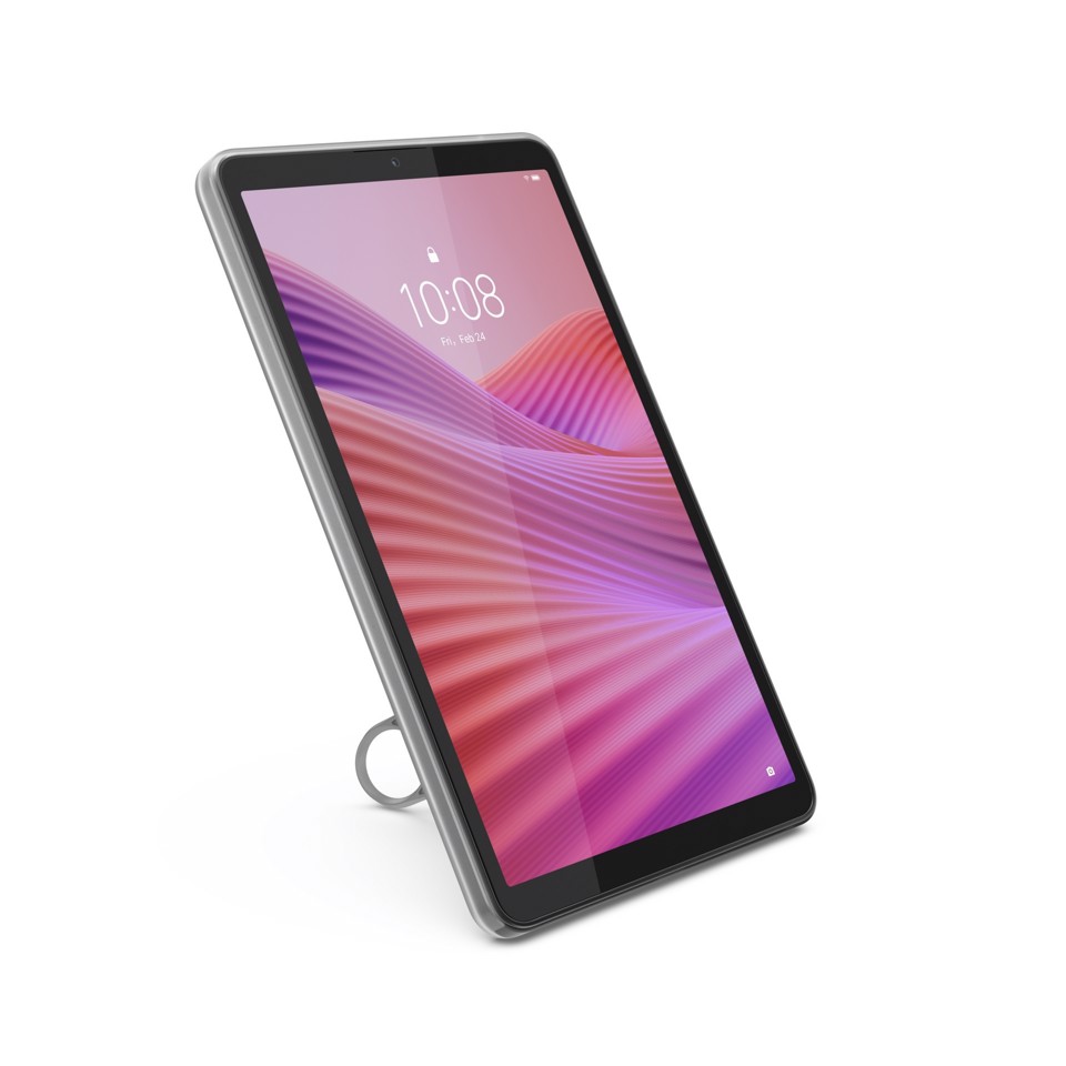 Lenovo Tab One - Display 8.7" HD (1340x800) IPS 480nits 60Hz - CPU MediaTek Helio G85 - RAM 4GB - Memoria 64GB eMMC - Grafica ARM Mali G52 MC2 - Connettività WiFi Slot MicroSD - Android 14 - Clear Case Inclusi