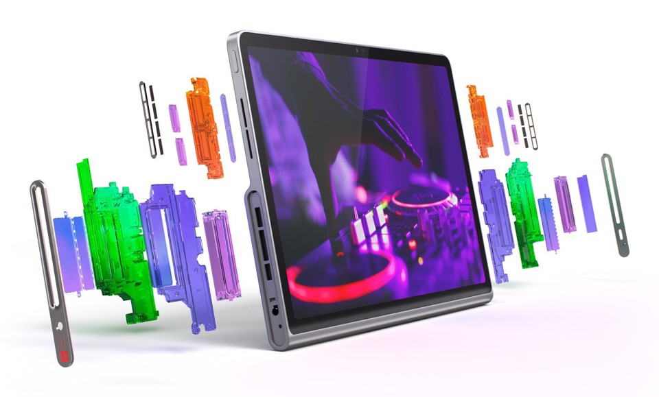 Lenovo Tab Plus - Display 11.5" 2K (2000x1200) IPS 400nits 90Hz - CPU MediaTek Helio G99 - RAM 8GB - Memoria 128GB UFS - Grafica ARM Mali G57 MC2 - Connettività WiFi Slot MicroSD - Android 14 - Inclusi
