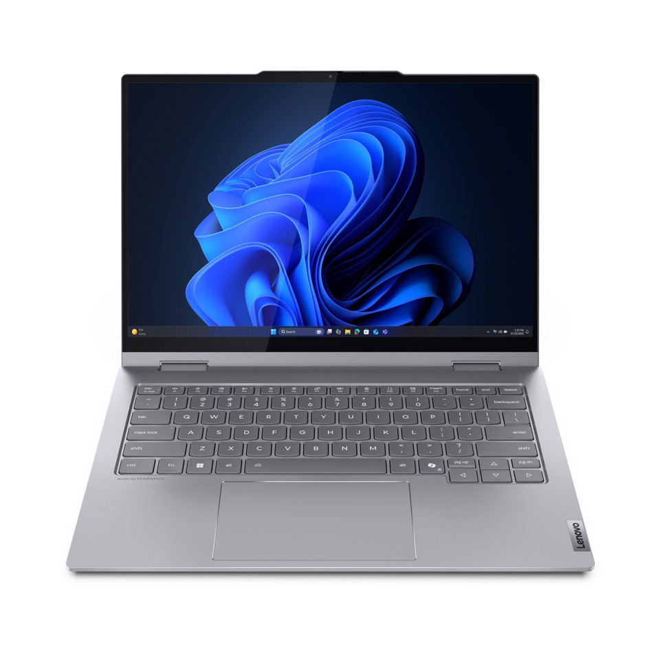 Lenovo ThinkBook 14 2-in-1 G5 IAU Intel Core Ultra 5 225U Ibrido (2 in 1) 35,6 cm (14") Touch screen WUXGA 16 GB DDR5-SDRAM 512 GB SSD Wi-Fi 6E (802.11ax) Windows 11 Pro Grigio Italiano