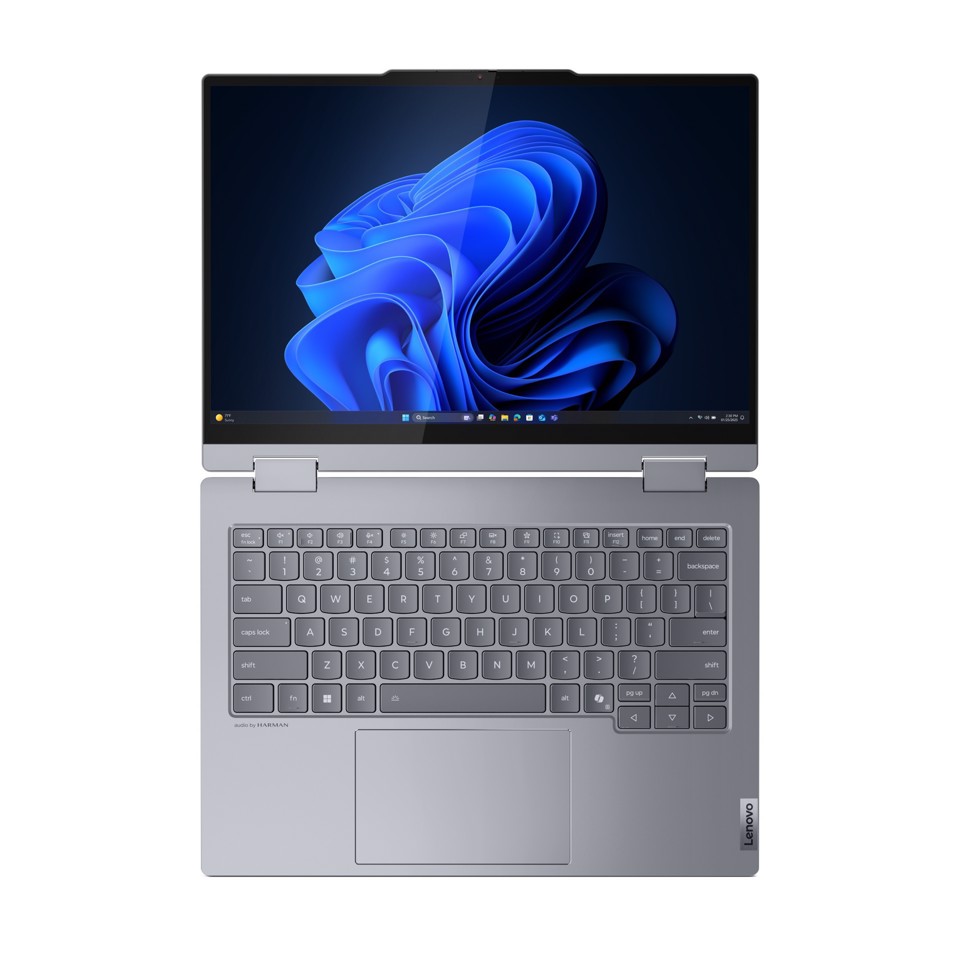 Lenovo ThinkBook 14 2-in-1 G5 IAU Intel Core Ultra 5 225U Ibrido (2 in 1) 35,6 cm (14") Touch screen WUXGA 16 GB DDR5-SDRAM 512 GB SSD Wi-Fi 6E (802.11ax) Windows 11 Pro Grigio Italiano