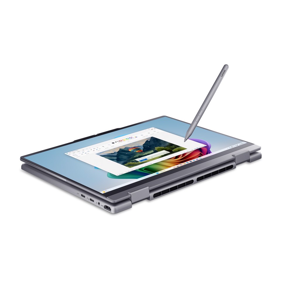 Lenovo ThinkBook 14 2-in-1 G6 IPL Copilot+ PC Intel Core Ultra 7 355 Ibrido (2 in 1) 35,6 cm (14") Touch screen WUXGA 16 GB DDR5-SDRAM 512 GB SSD Wi-Fi 7 (802.11be) Windows 11 Pro Grigio Italiano