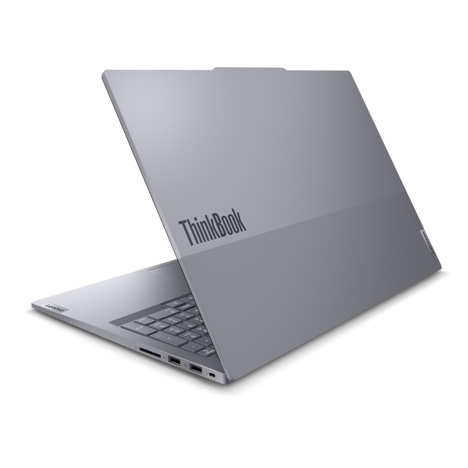 Lenovo ThinkBook 16 G7 QOY Copilot+ PC Snapdragon X1P-42-100 Computer portatile 40,6 cm (16") WUXGA 16 GB LPDDR5x-SDRAM 512 GB SSD Wi-Fi 7 (802.11be) Windows 11 Pro Grigio Italiano