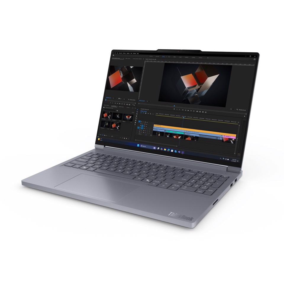 Lenovo ThinkBook 16p G6 ADR AMD Ryzen™ 9 8940HX Computer portatile 40,6 cm (16") WQXGA 32 GB DDR5-SDRAM 1 TB SSD NVIDIA GeForce RTX 5060 Wi-Fi 7 (802.11be) Windows 11 Pro Grigio Italiano