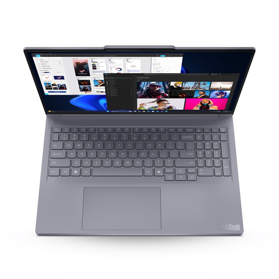 Lenovo ThinkBook 16p G6 ADR AMD Ryzen™ 9 8940HX Computer portatile 40,6 cm (16") WQXGA 32 GB DDR5-SDRAM 1 TB SSD NVIDIA GeForce RTX 5060 Wi-Fi 7 (802.11be) Windows 11 Pro Grigio Italiano