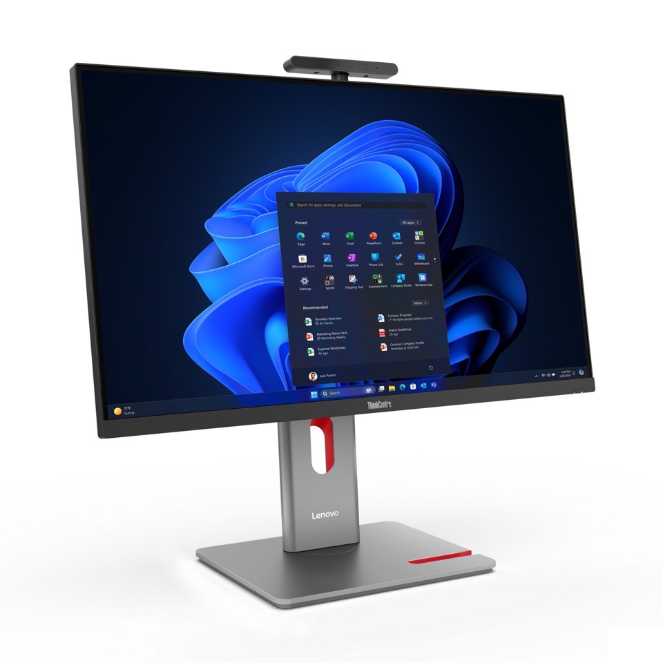 Lenovo ThinkCentre M90a Pro Gen 6 Copilot+ PC Intel Core Ultra 7 265 68,6 cm (27") 2560 x 1440 Pixel PC All-in-one 32 GB DDR5-SDRAM 1 TB SSD NVIDIA GeForce RTX 4050 Windows 11 Pro Wi-Fi 6E (802.11ax) Nero