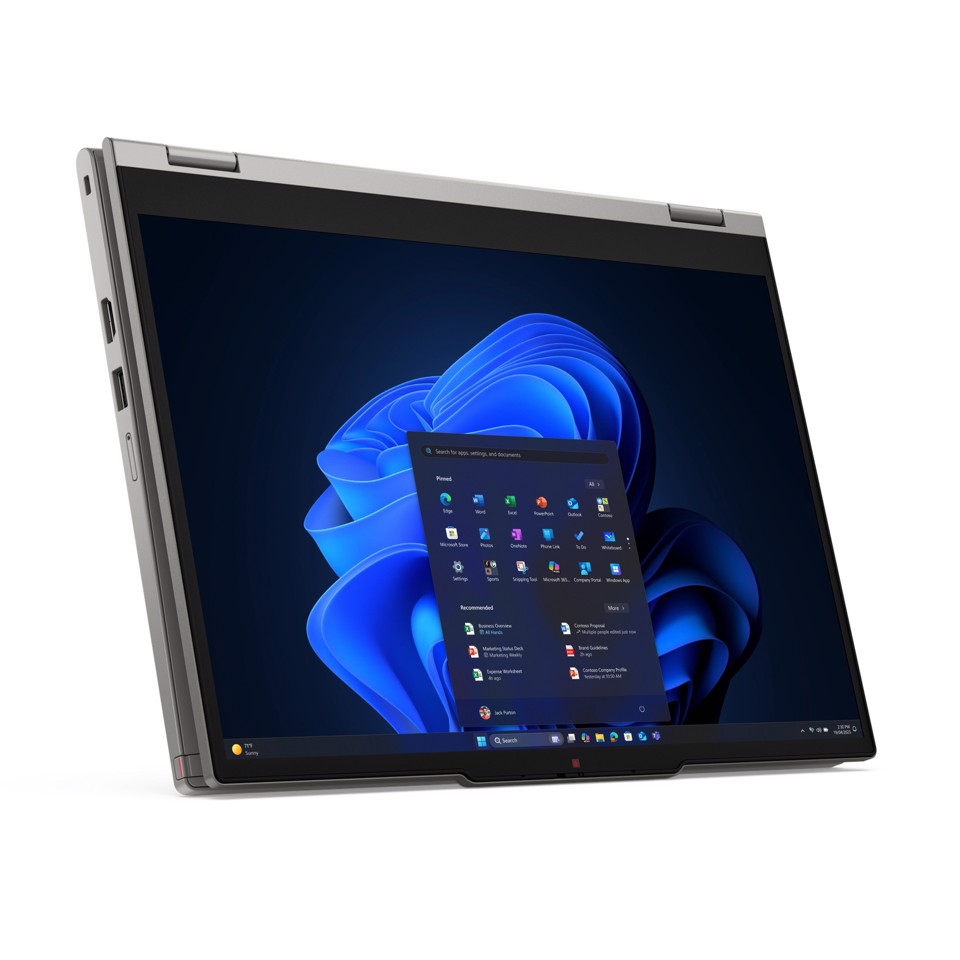 Lenovo ThinkPad L13 2-in-1 Gen 6 (AMD) AMD Ryzen™ 5 PRO 215 Ibrido (2 in 1) 33,8 cm (13.3") Touch screen WUXGA 16 GB LPDDR5x-SDRAM 512 GB SSD Wi-Fi 7 (802.11be) Windows 11 Pro Grigio Italiano