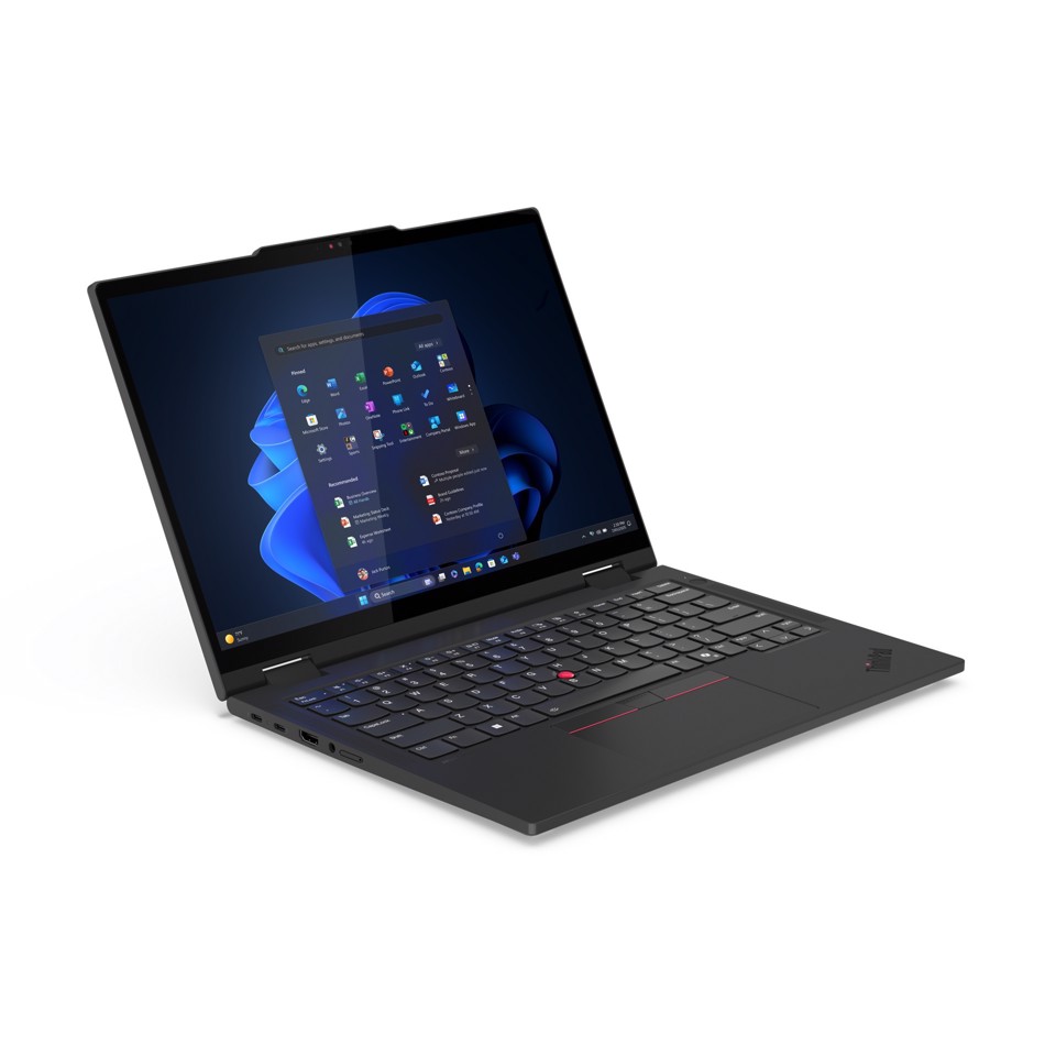 Lenovo ThinkPad T14s 2-in-1 Gen 1 Intel Core Ultra 7 255U Ibrido (2 in 1) 35,6 cm (14") Touch screen WUXGA 16 GB LPDDR5x-SDRAM 512 GB SSD Wi-Fi 7 (802.11be) Windows 11 Pro Nero Italiano