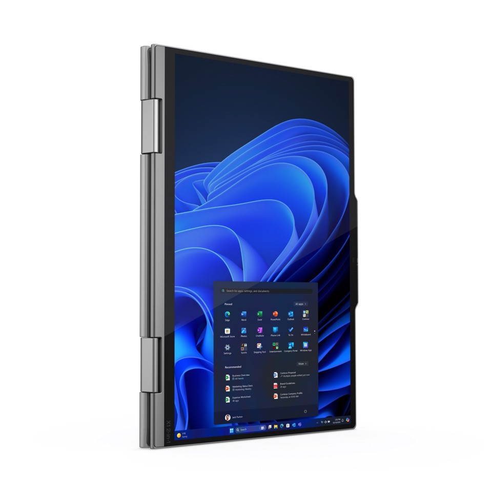 Lenovo ThinkPad X1 2-in-1 Gen 10 Aura Edition Intel Core Ultra 7 255U Ibrido (2 in 1) 35,6 cm (14") Touch screen WUXGA 16 GB LPDDR5x-SDRAM 512 GB SSD Wi-Fi 6E (802.11ax) Windows 11 Pro Grigio Italiano