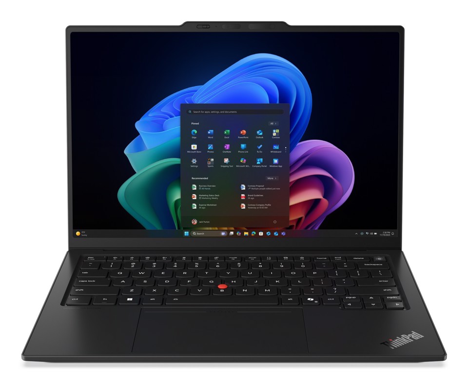Lenovo ThinkPad X1 Carbon Gen 14 Aura Edition Copilot+ PC 358H Computer portatile 35,6 cm (14") Touch screen WUXGA 64 GB LPDDR5x-SDRAM 1 TB SSD Wi-Fi 7 (802.11be) Windows 11 Pro Nero Italiano
