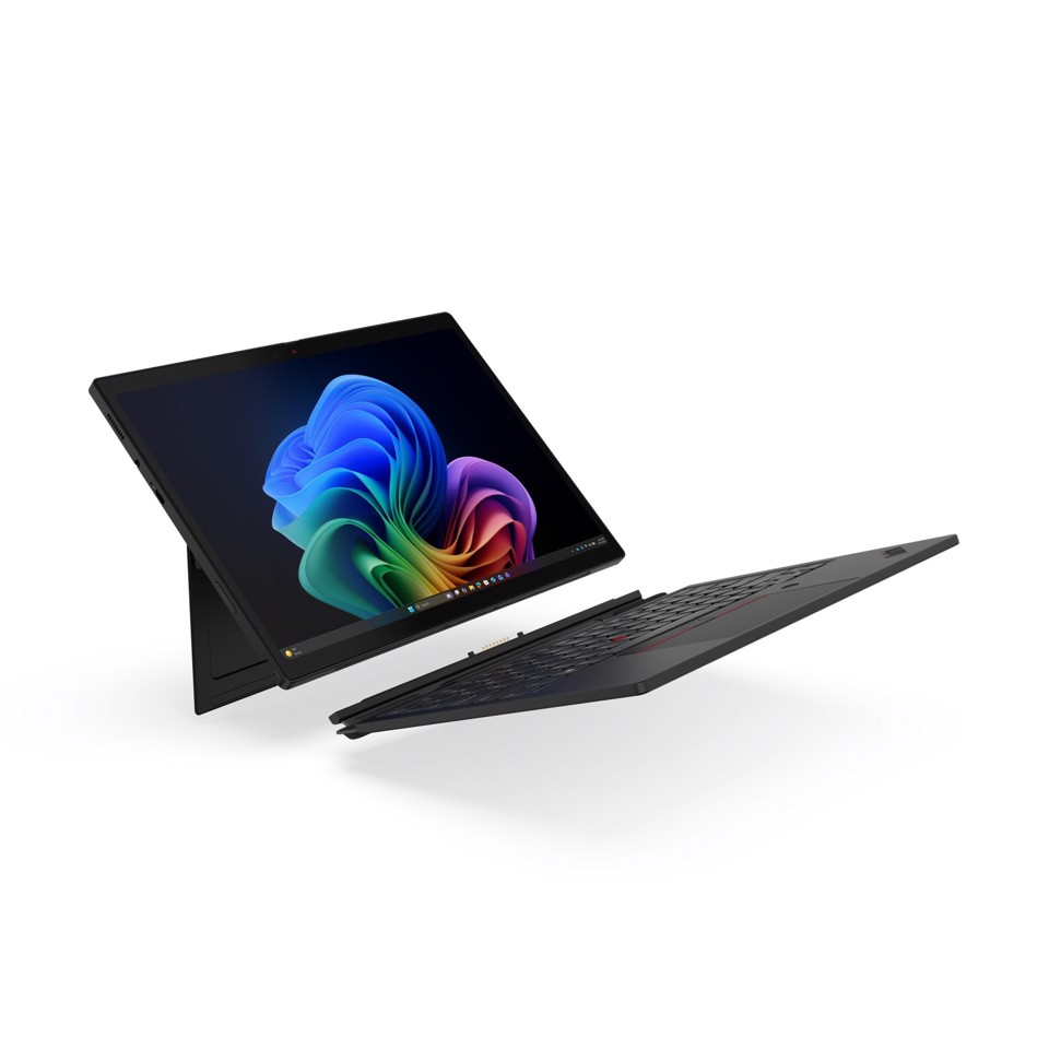 Lenovo ThinkPad X13 Detachable Gen 1 Copilot+ PC Intel Core Ultra 7 365 Ibrido (2 in 1) 33 cm (13") Touch screen 32 GB LPDDR5x-SDRAM 512 GB SSD Wi-Fi 7 (802.11be) Windows 11 Pro Nero Italiano