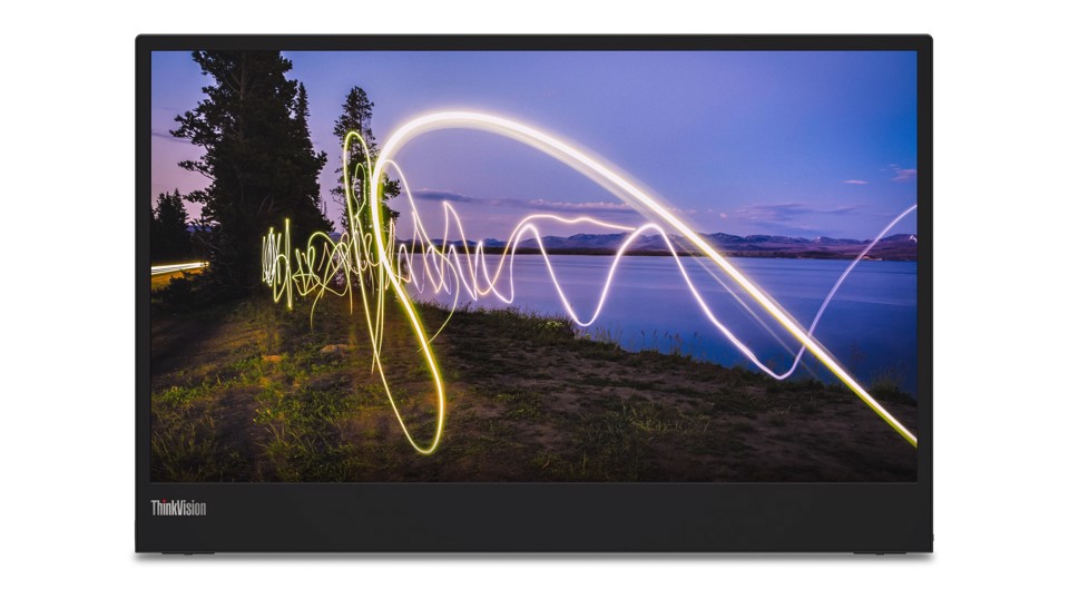 Lenovo ThinkVision M15 Monitor PC 39,6 cm (15.6") 1920 x 1080 Pixel Full HD LED Nero