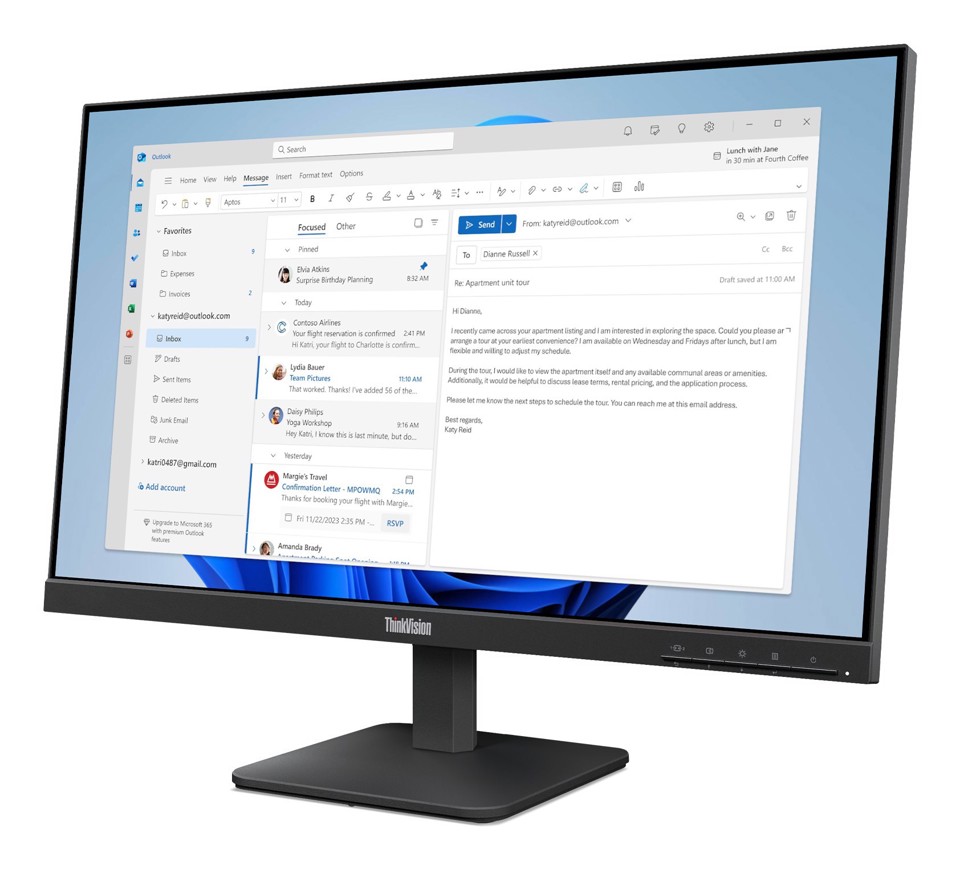 Lenovo ThinkVision S24-4e Monitor
