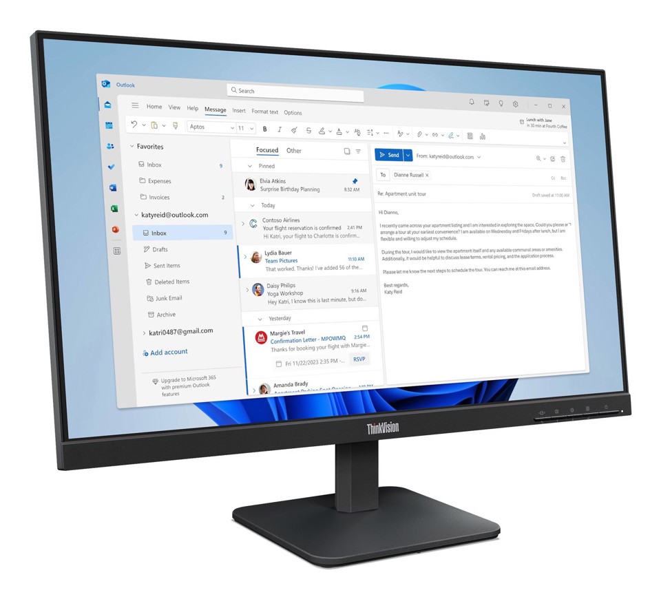 Lenovo ThinkVision S24-4e Monitor