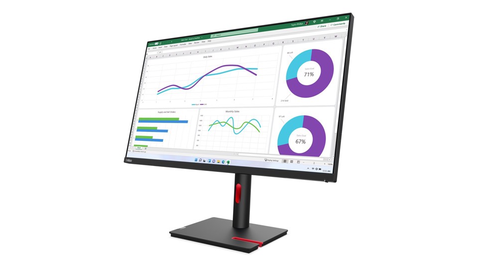 Lenovo ThinkVision T32h-30 Monitor PC 80 cm (31.5") 2560 x 1440 Pixel Quad HD LED Nero
