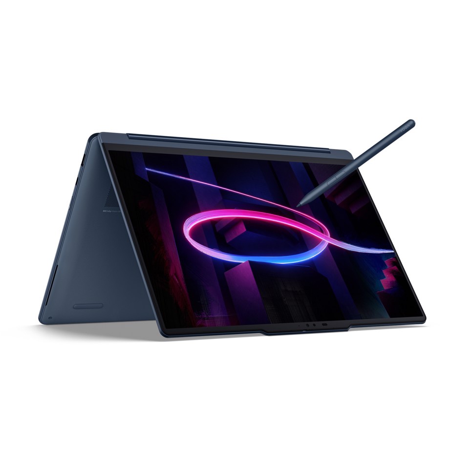 Lenovo Yoga 9 2-in-1 14IPH11 Copilot+ PC Intel Core Ultra 7 355 Ibrido (2 in 1) 35,6 cm (14") Touch screen 2.8K 32 GB LPDDR5x-SDRAM 512 GB SSD Wi-Fi 7 (802.11be) Windows 11 Home Blu Italiano
