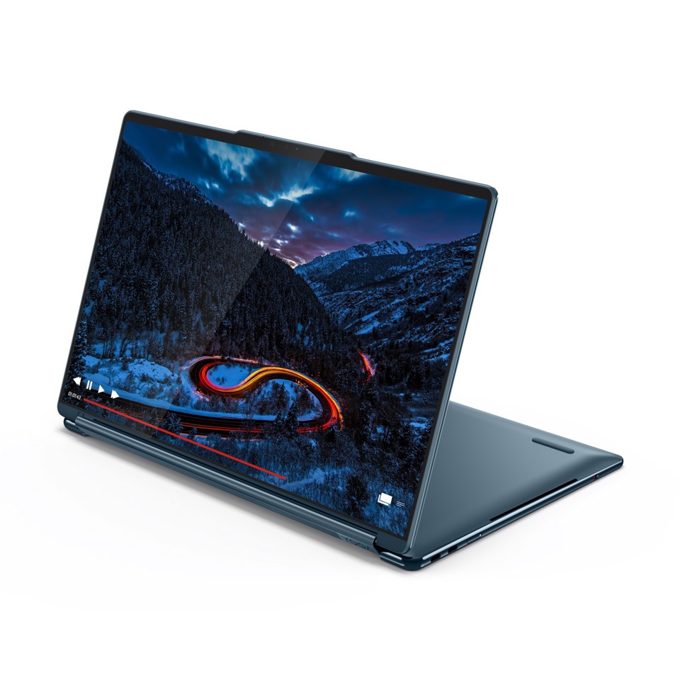 Lenovo Yoga Book 9 14IAH10 Intel Core Ultra 7 255H Ibrido (2 in 1) 35,6 cm (14") Touch screen 2.8K 32 GB LPDDR5x-SDRAM 1 TB SSD Wi-Fi 7 (802.11be) Windows 11 Home Colore foglia di tè Italiano