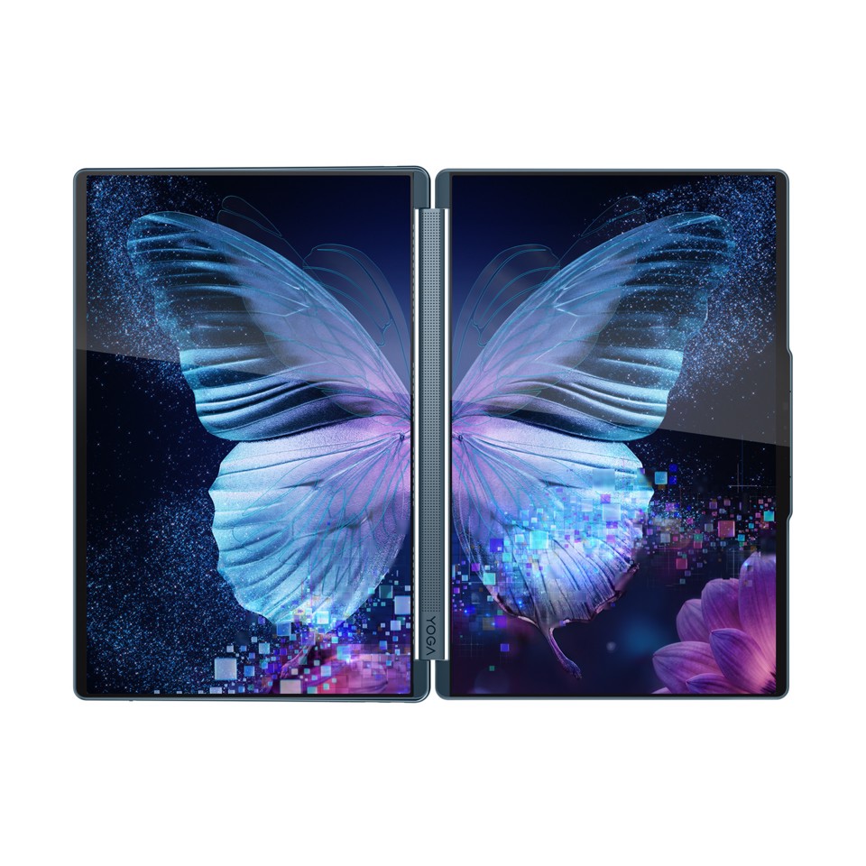 Lenovo Yoga Book 9 14IAH10 Intel Core Ultra 7 255H Ibrido (2 in 1) 35,6 cm (14") Touch screen 2.8K 32 GB LPDDR5x-SDRAM 1 TB SSD Wi-Fi 7 (802.11be) Windows 11 Home Colore foglia di tè Italiano