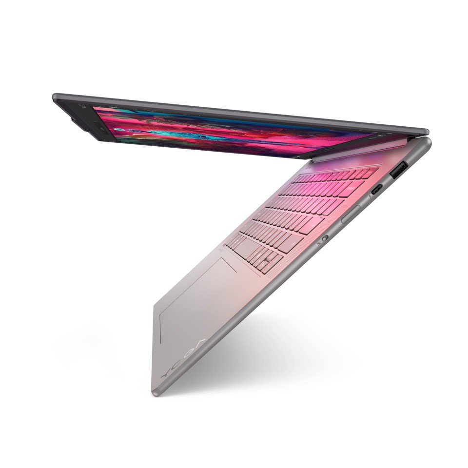 Lenovo Yoga Slim 7 15ILL9 Intel Core Ultra 7 256V Computer portatile 38,9 cm (15.3") Touch screen 2.8K 16 GB LPDDR5x-SDRAM 1 TB SSD Wi-Fi 7 (802.11be) Windows 11 Home Grigio