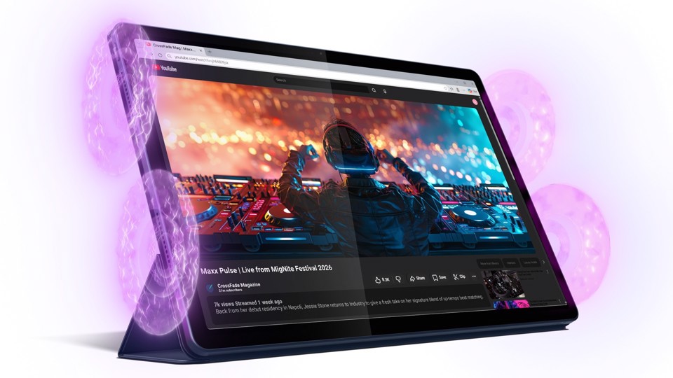 Lenovo Yoga Tab Plus Gen 2 - Display 13" 4K (3840×2560) LTPS 1100nits 144Hz - CPU Qualcomm Snapdragon 8 Elite - RAM 16GB - Memoria 512GB UFS - Grafica Qualcomm Adreno 830 - Connettività WiFi Slot MicroSD - 0 - 0 Inclusi
