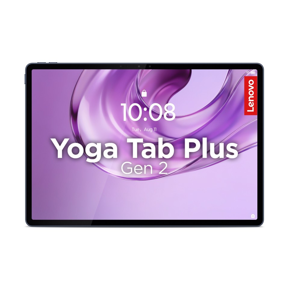 Lenovo Yoga Tab Plus Gen 2 - Display 13" 4K (3840×2560) LTPS 1100nits 144Hz - CPU Qualcomm Snapdragon 8 Elite - RAM 16GB - Memoria 256GB UFS - Grafica Qualcomm Adreno 830 - Connettività WiFi Slot MicroSD - 0 - 0 Inclusi