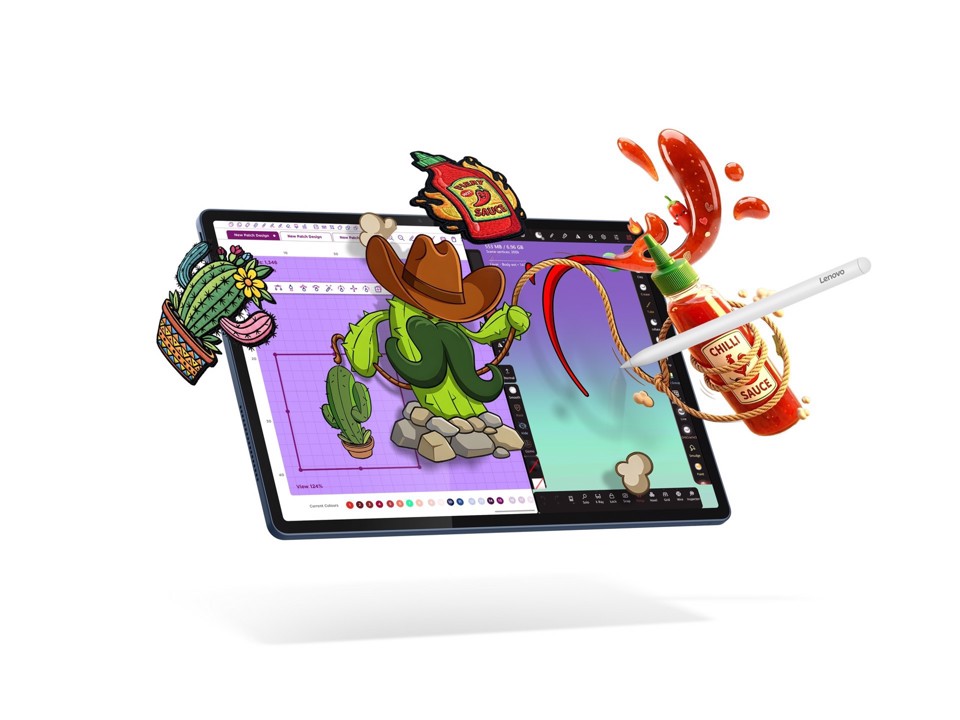 Lenovo Yoga Tab Plus Gen 2 - Display 13" 4K (3840×2560) LTPS 1100nits 144Hz - CPU Qualcomm Snapdragon 8 Elite - RAM 16GB - Memoria 256GB UFS - Grafica Qualcomm Adreno 830 - Connettività WiFi Slot MicroSD - 0 - 0 Inclusi