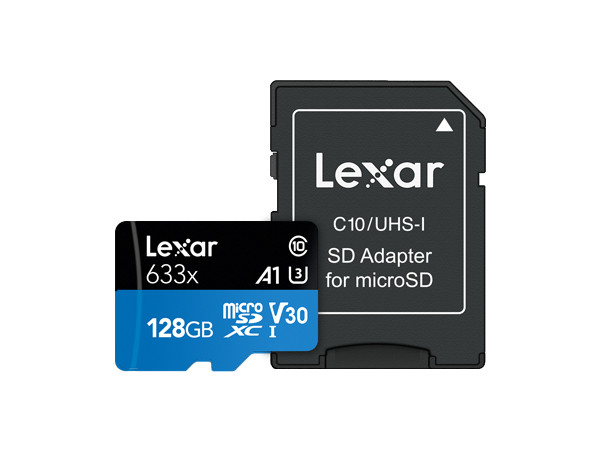 Lexar 633x memoria flash 128 GB MicroSDXC UHS-I Classe 10