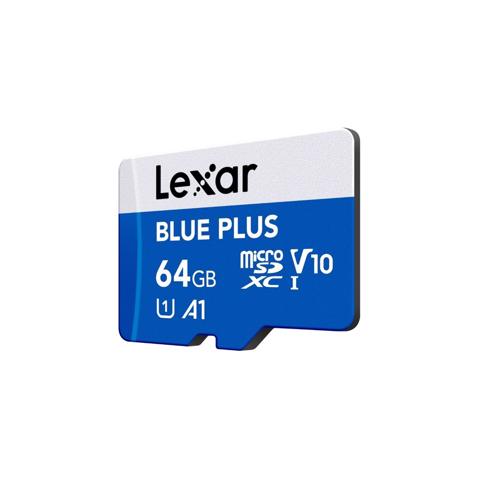 Lexar BLUE PLUS 64 GB MicroSDXC UHS-I