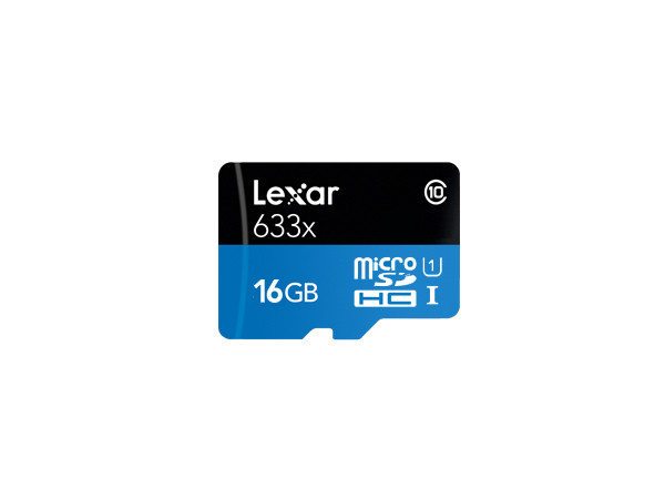 Lexar High-Performance 633x microSDHC/microSDXC UHS-I memoria flash 16 GB Classe 10