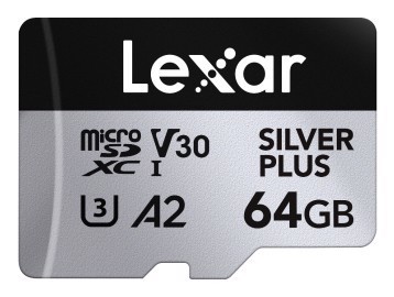 Lexar Professional SILVER PLUS 64 GB MicroSDXC UHS-I Classe 3