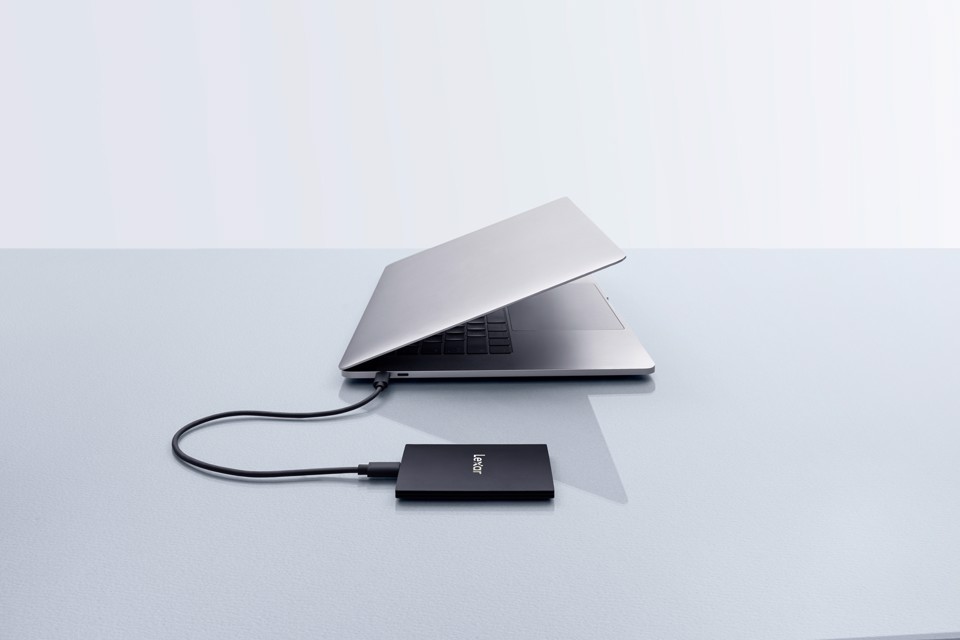 Lexar SL500 1 TB USB tipo-C USB 3.2 Gen 2x2 Nero