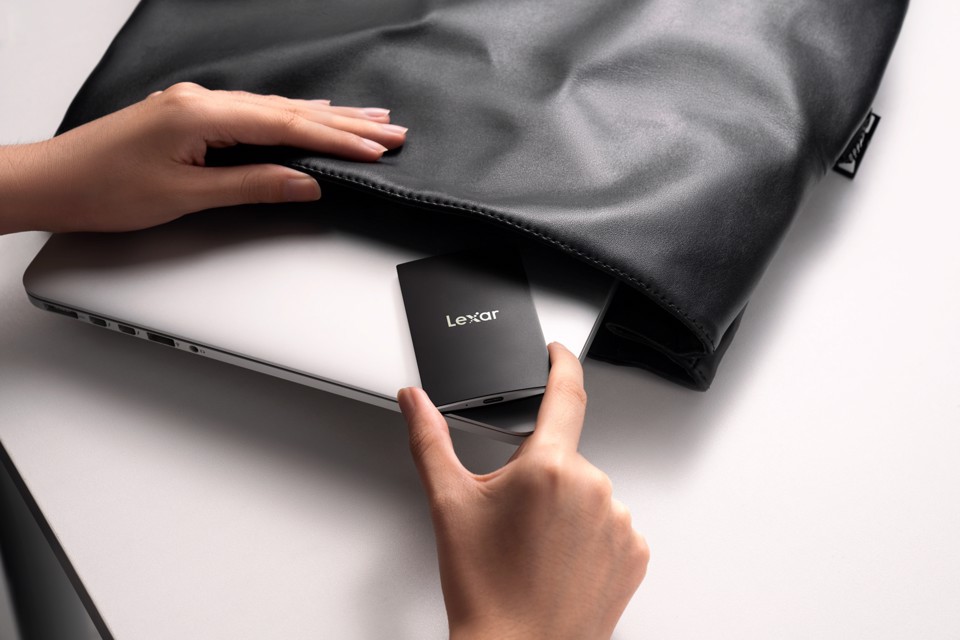 Lexar SL500 1 TB USB tipo-C USB 3.2 Gen 2x2 Nero