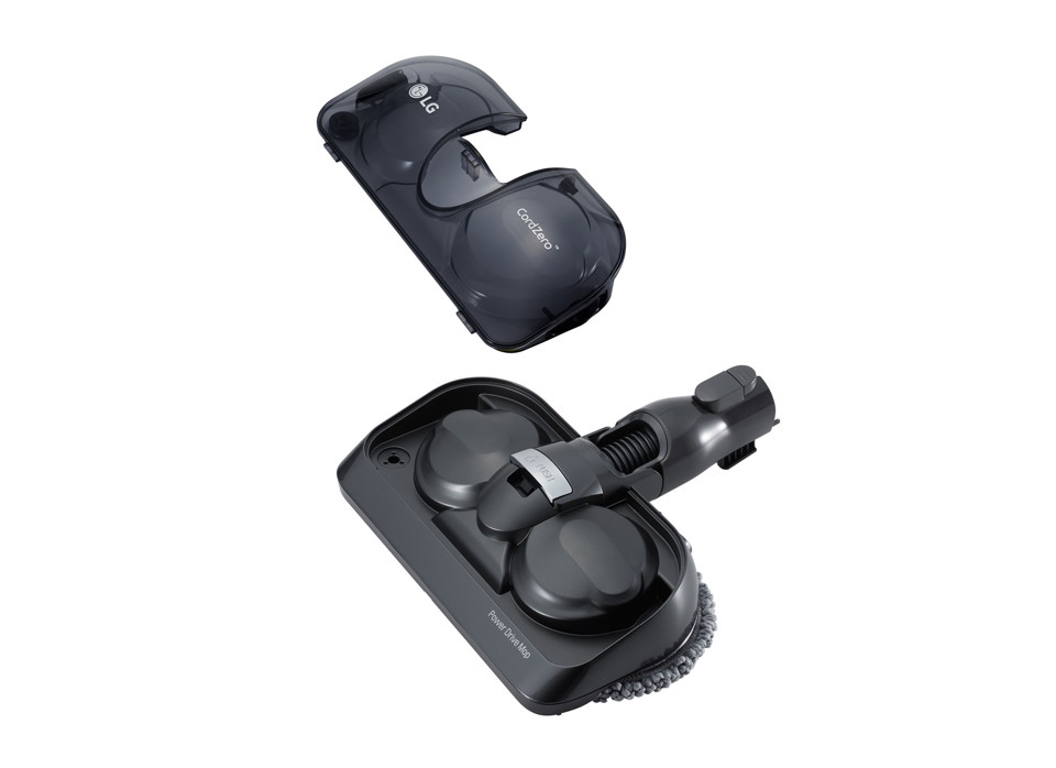 LG Aspirapolvere A9K-ULTRA1B Scopa Elettrica Senza Sacchetto Senza Filo 200W Doppia Batteria - Nero