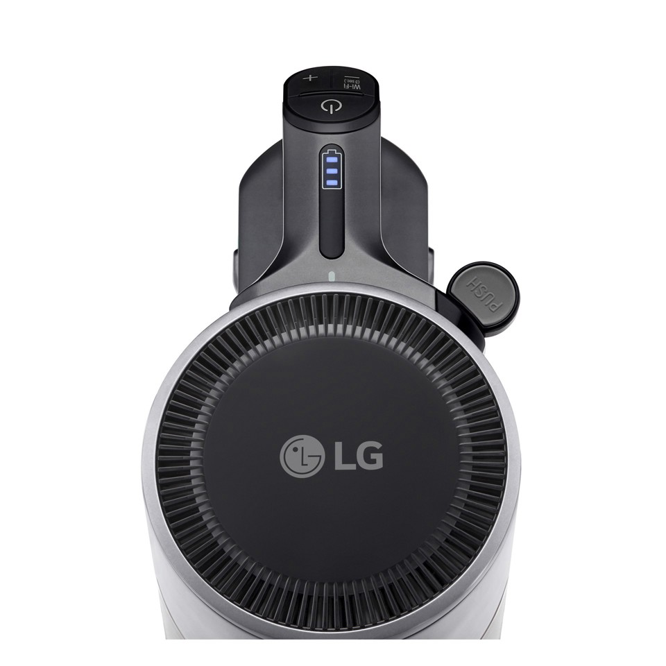 LG CordZero A9K Core, Aspirapolvere Kompressor 260W, 120 min, 1 spazzola + 2 accessori, Filtro 5 strati, Wi-Fi, Silver A9K-CORE3S