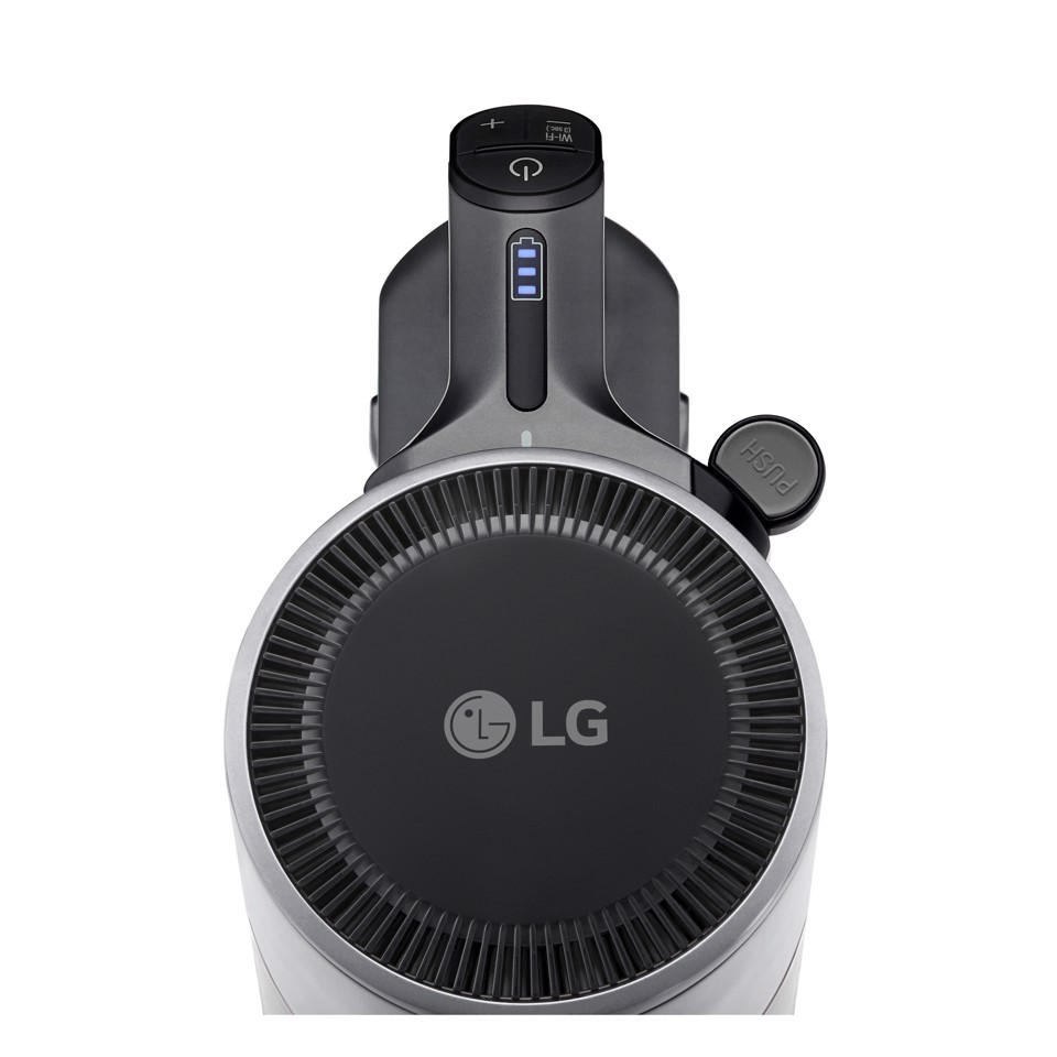 LG CordZero A9K Core, Aspirapolvere Kompressor 260W, 120 min, 1 spazzola + 2 accessori, Filtro 5 strati, Wi-Fi, Silver