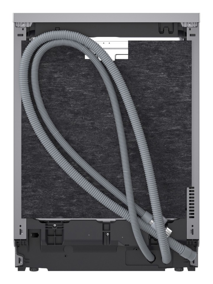 LG DF375HVS Lavastoviglie libera installazione, Classe A, 14 Coperti, Vapore, WI-FI, Grigia