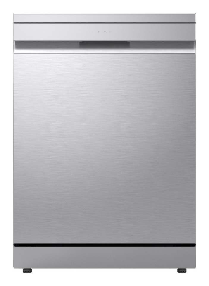 LG DF375HVS Lavastoviglie libera installazione, Classe A, 14 Coperti, Vapore, WI-FI, Grigia