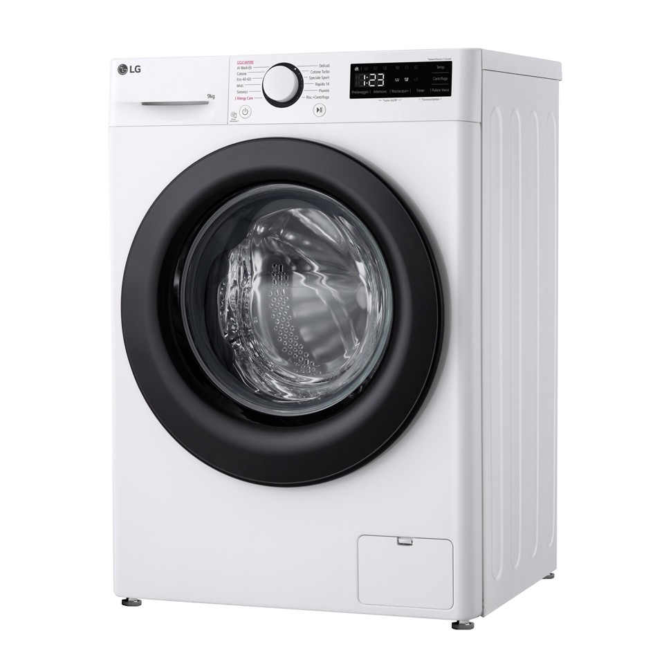 LG F2R3S09NSWB lavatrice Caricamento frontale 9 kg 1160 Giri/min Bianco CLASSE A-10%