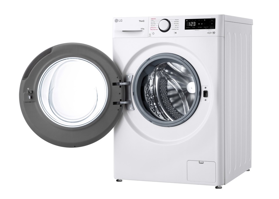 LG F2WV308NEW3 Lavatrice 8,5kg AI DD, Classe A, 1170 giri, Vapore Allergy Care, Motore Inverter Direct Drive