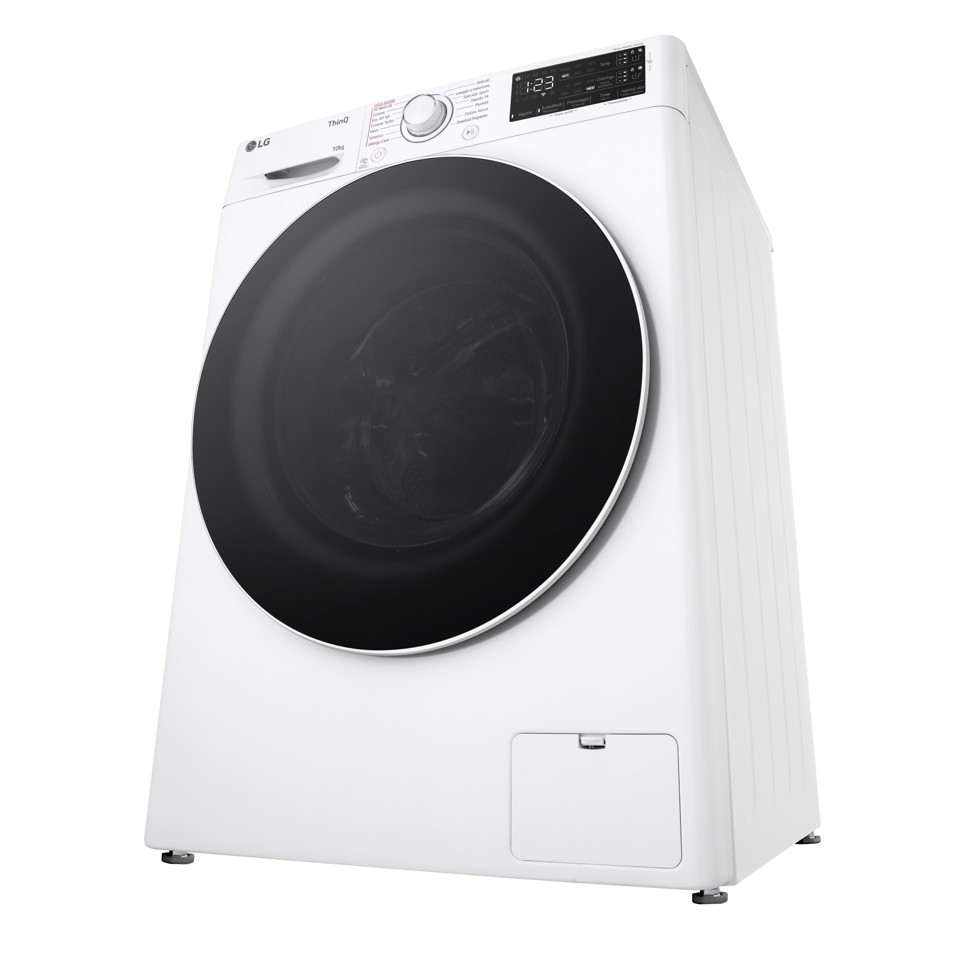 LG F4R3710NSWW Lavatrice 10kg AI DD, Classe A-10%, 1400 giri, Autodosaggio,Wi-Fi