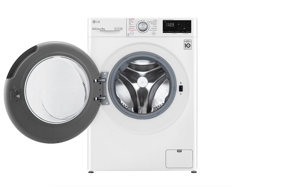 LG F4WV309S4E lavatrice Libera installazione Caricamento frontale 9 kg 1400 Giri/min B Bianco