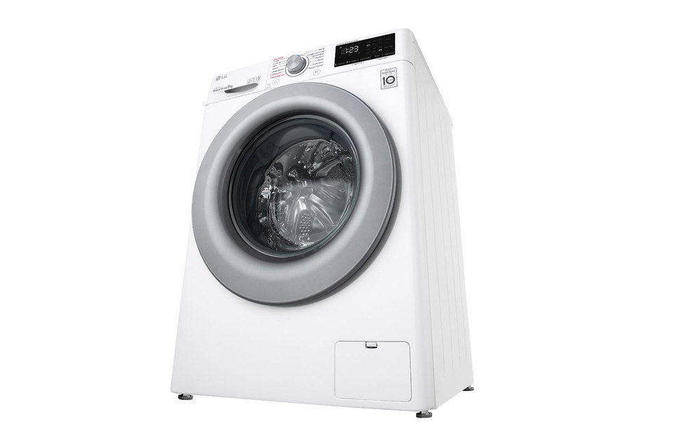 LG F4WV309S4E lavatrice Libera installazione Caricamento frontale 9 kg 1400 Giri/min B Bianco