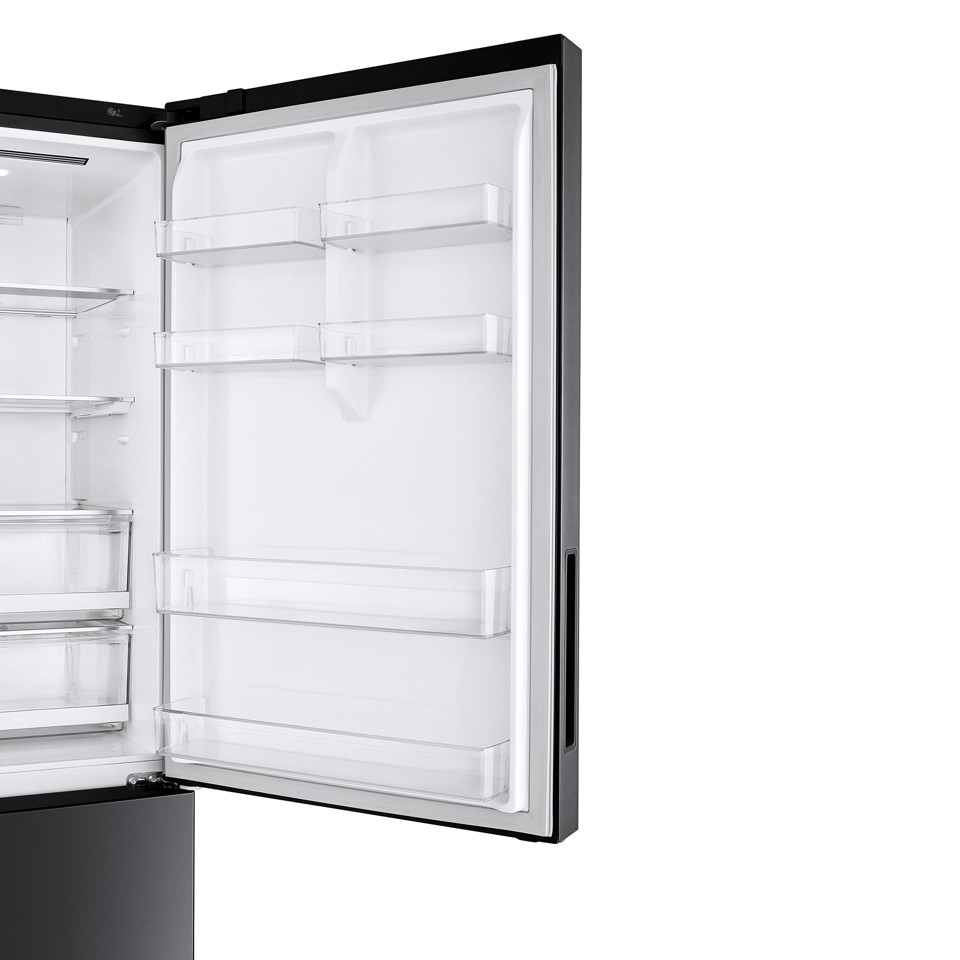 LG GBB569MCAMN.AMCQEUT frigorifero con congelatore Libera installazione 462 L E Nero