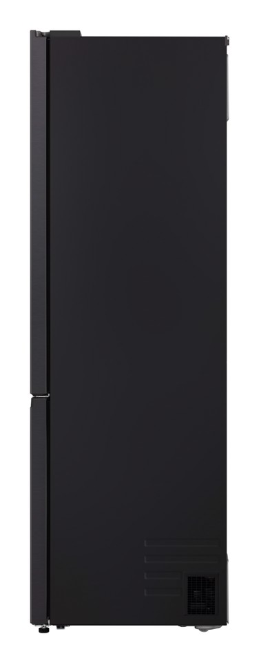 LG GBBS726AEV Frigorifero combinato Fit & Max 60cm, Classe A, 375L, AI Inverter, Black Steel
