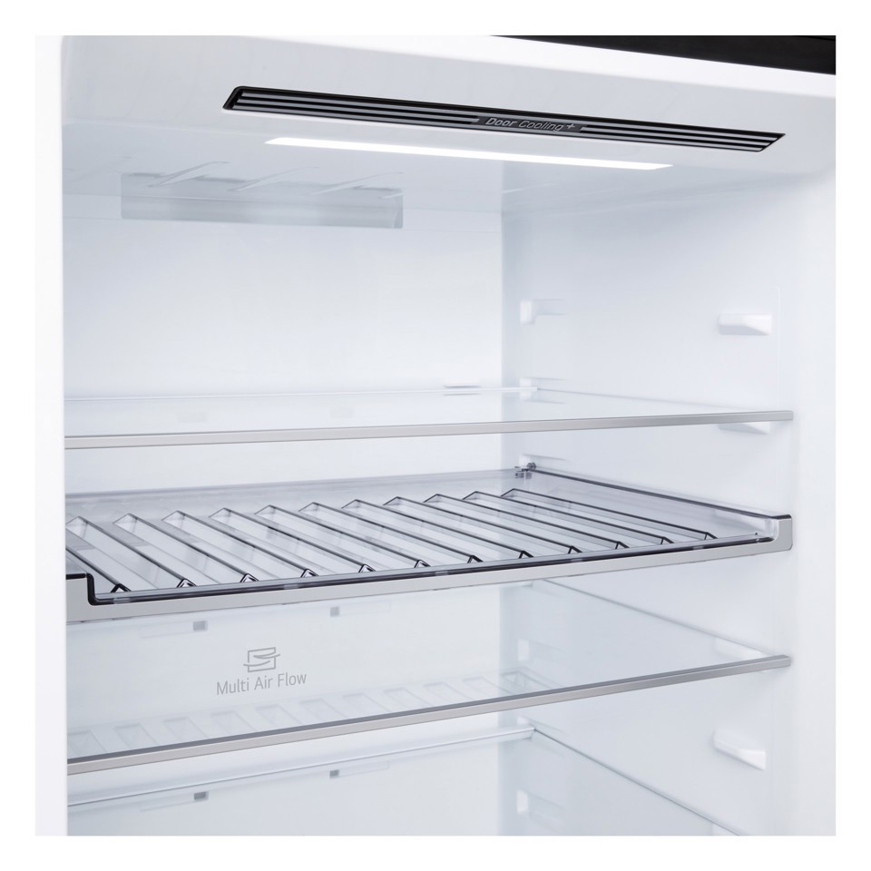 LG GBBW322CEV Frigorifero combinato 70cm, Classe C, 465L, Wi-Fi, Door Cooling, Fresh Converter & Balancer, Black Steel