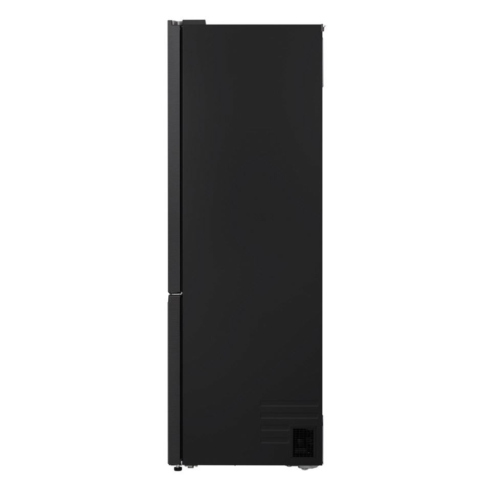 LG GBBW726AEV Frigorifero combinato Fit & Max 70cm, Classe A, 465L, AI Fresh, Wi-Fi, Metal Fresh, Door Cooling, Black Steel