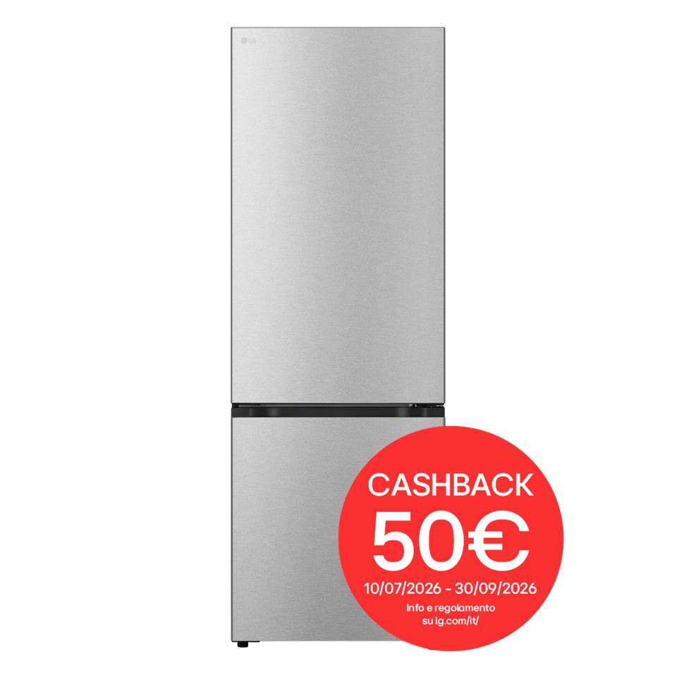 LG GBBW726AMB Frigorifero combinato Fit & Max 70cm, Classe A, 465L, AI Fresh, Wi-Fi, Metal Fresh, Door Cooling, Metal Sorbet