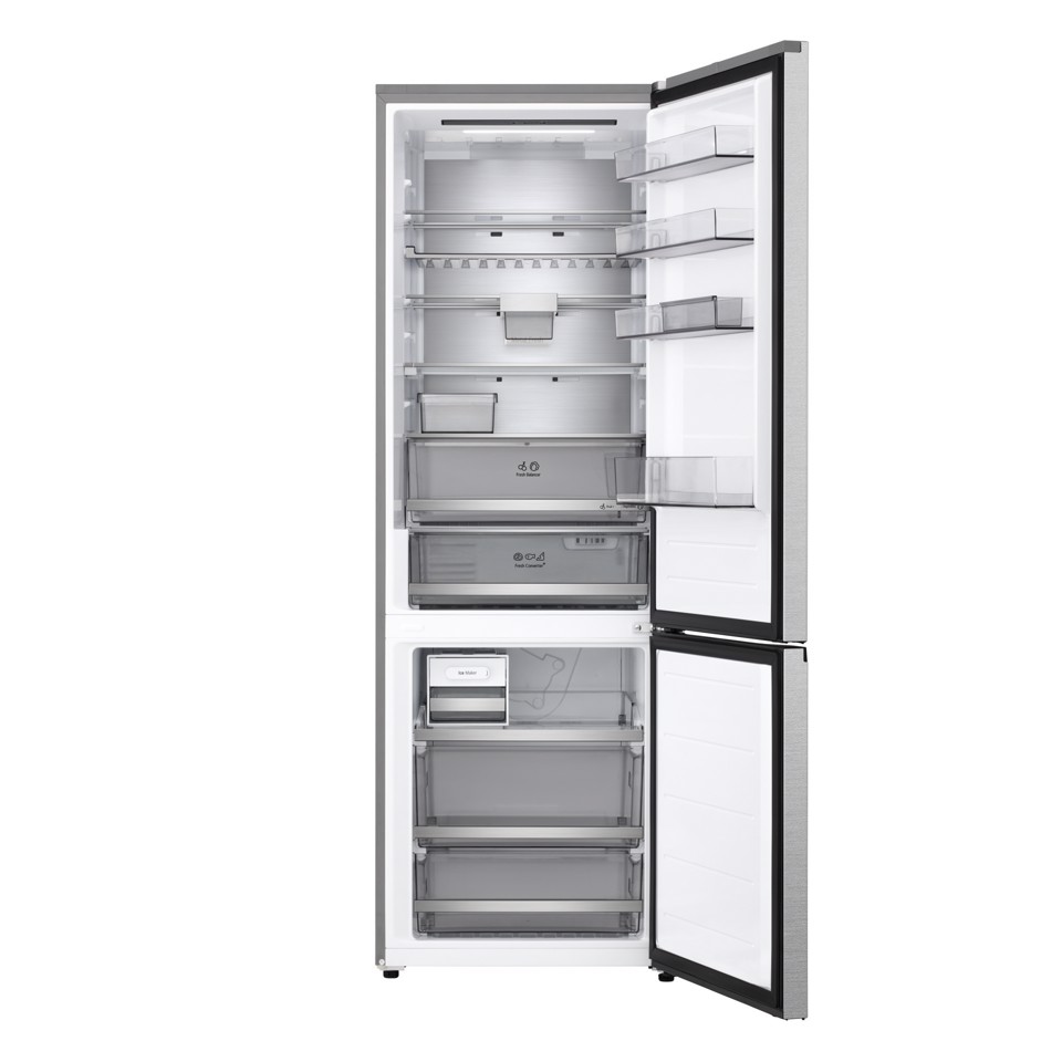 LG GBBW726AMB Frigorifero combinato Fit & Max 70cm, Classe A, 465L, AI Fresh, Wi-Fi, Metal Fresh, Door Cooling, Metal Sorbet